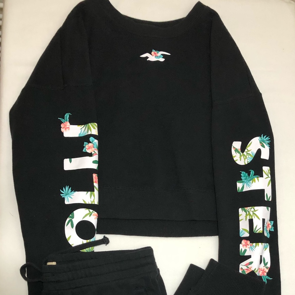 Hollister Crop Track Suit S